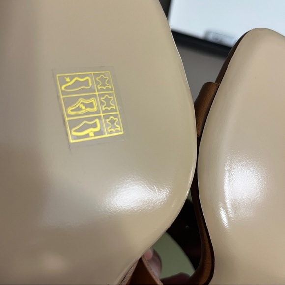 Tuckernuck Maria Luca Ivonne‎ High heel Mule Brown Studded Women's Sandals - Picture 11 of 14